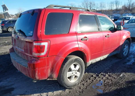 2010 Ford Escape Xlt из США, поврежденный, VIN 1FMCU9D70AKD17744